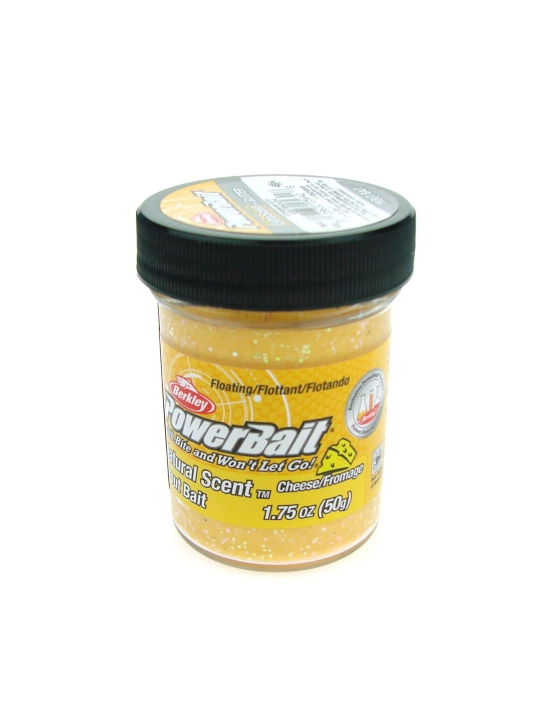 Паста форелевая Berkley, блестящая экстра запах# Сыр(Cheese) цвет Сыр с блестками ESTBGCH - 