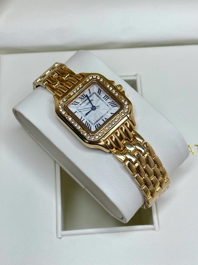Классические часы класса Cartier для современных женщин — MARIAMS-80W0023-ЗОЛОТ