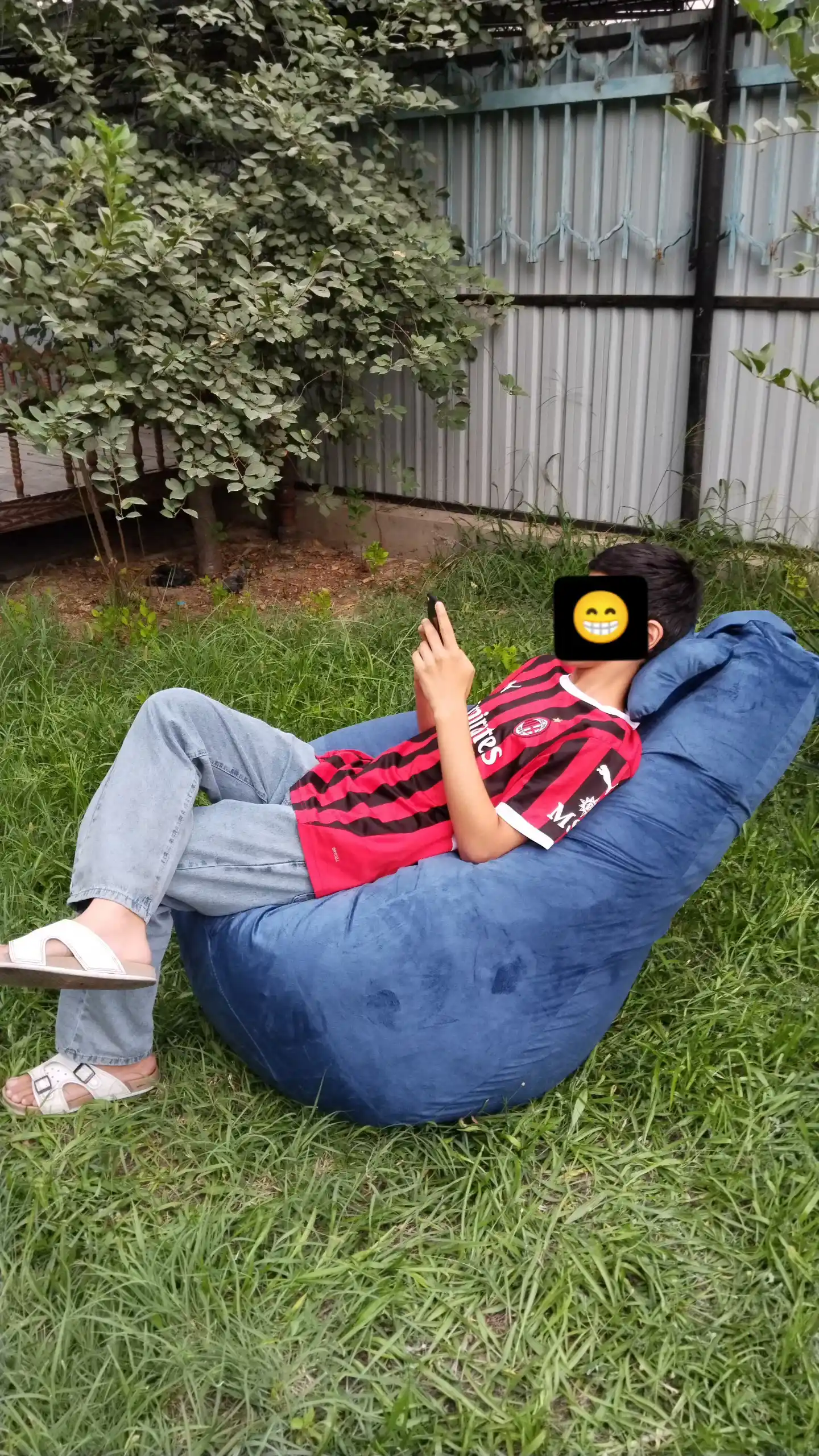 Bean bag divani, o'lchamlari XL, XXL, XXXL