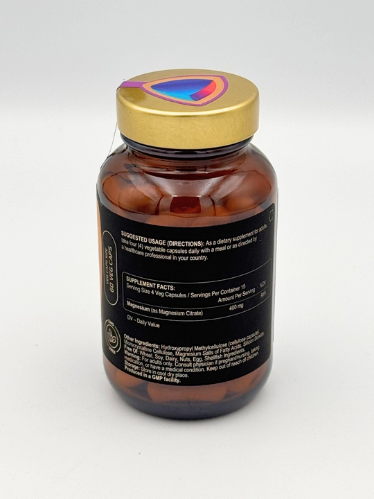 FuelUp Magnesium Citrate, 100 mg, 60 kapsulalar