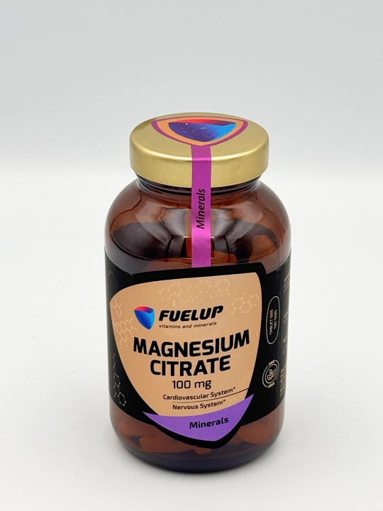FuelUp Magnesium Citrate, 100 mg, 60 kapsulalar