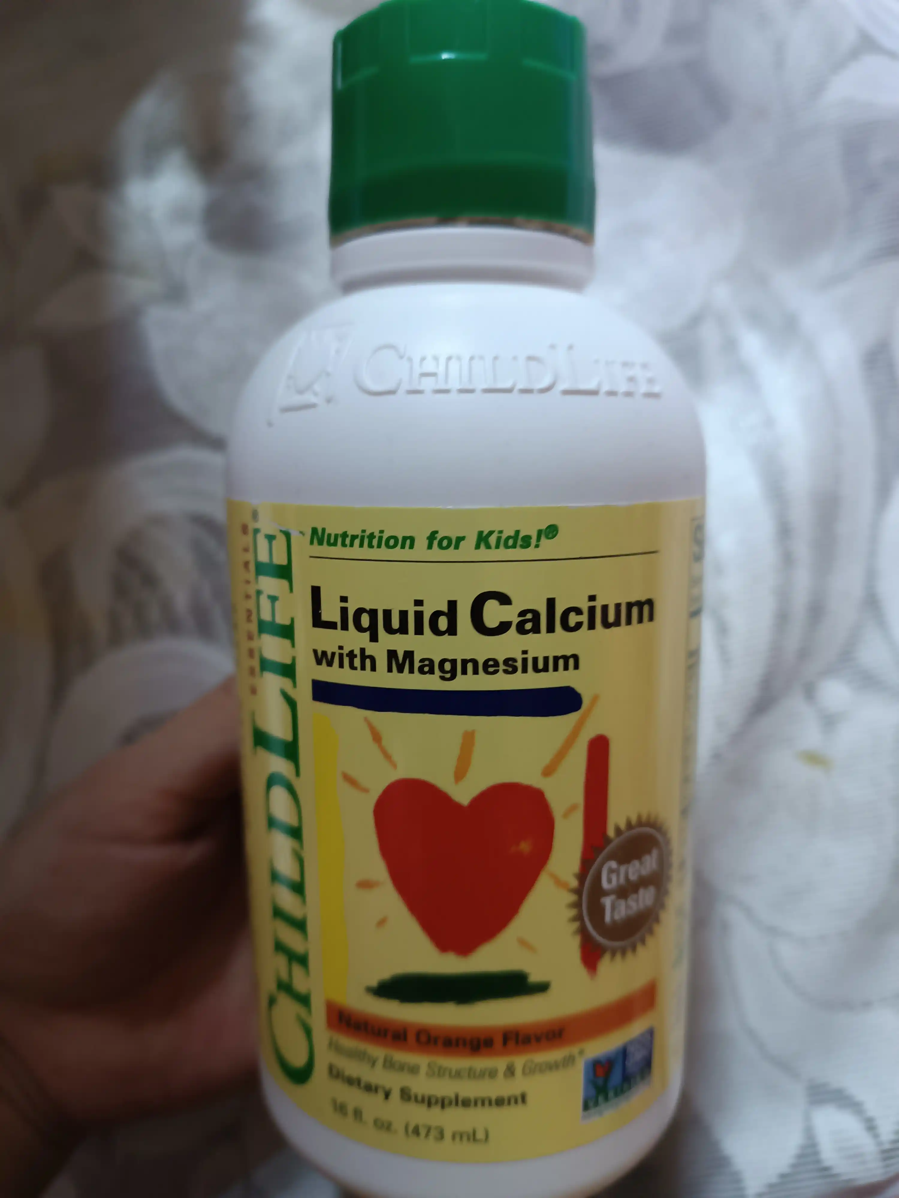 Кальций с магнием жидкий ChildLife Liquid Calcium USA, 473 мл