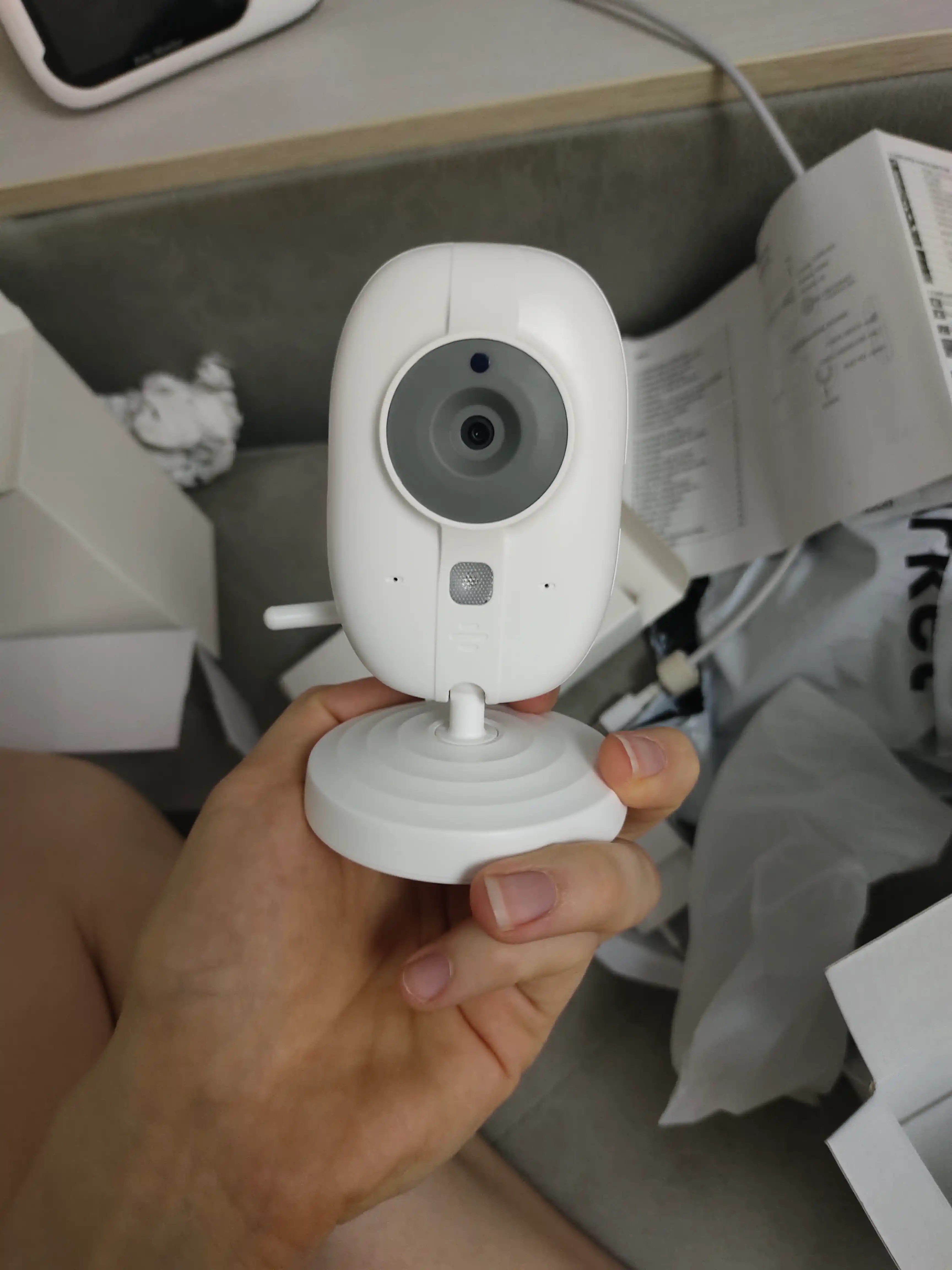 Monitor, tungi ko'rish kamerasi, ovozli simsiz video chaqaloq monitori