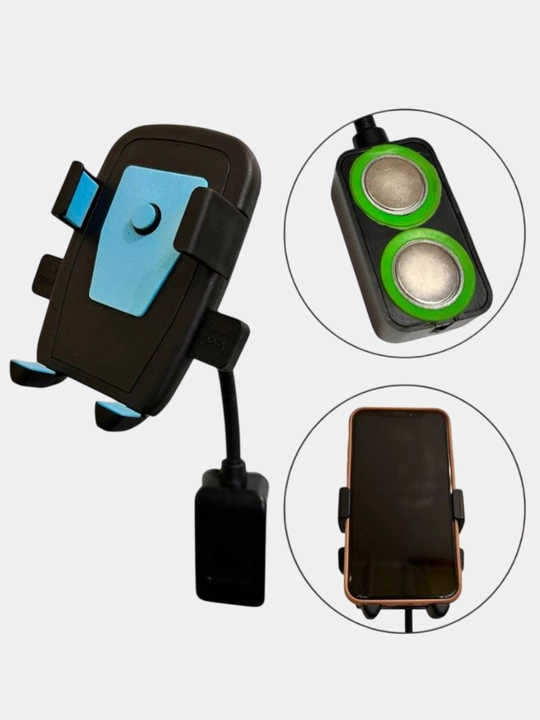 Tikuv mashinalari uchun qo‘shaloq magnitli telefon tutqich