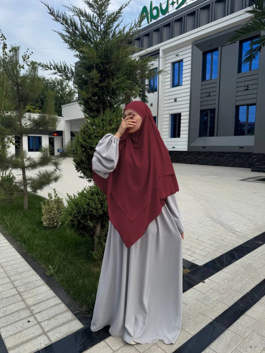 Uch qatlamli ximar, shifonli - 