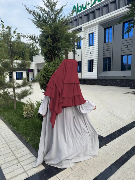 Uch qatlamli ximar, shifonli