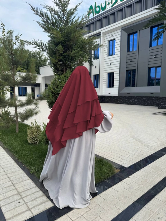 Uch qatlamli ximar, shifonli