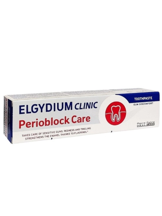 Зубная паста Elgydium Clinic Perioblock Pro, 75 мл - 
