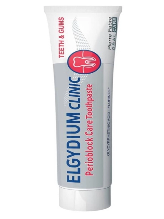 Зубная паста Elgydium Clinic Perioblock Pro, 75 мл