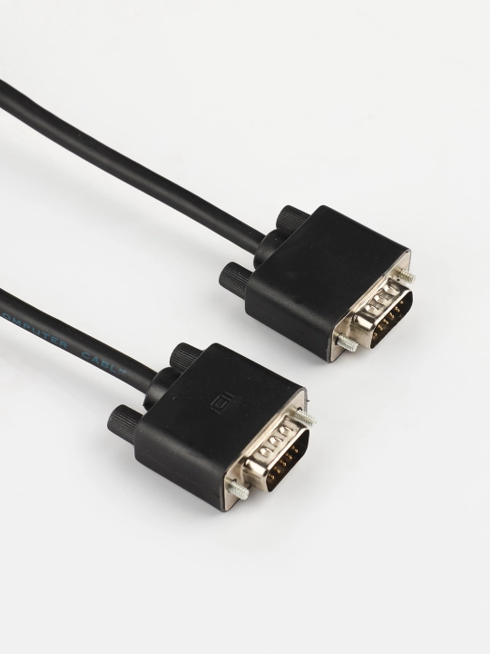 Кабель VGA для монитора компьютера, проектора, моноблока, ноутбука, 1.5 м