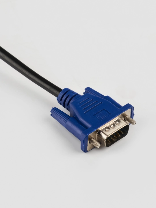 Кабель VGA для монитора компьютера, проектора, моноблока, ноутбука, 1.5 м