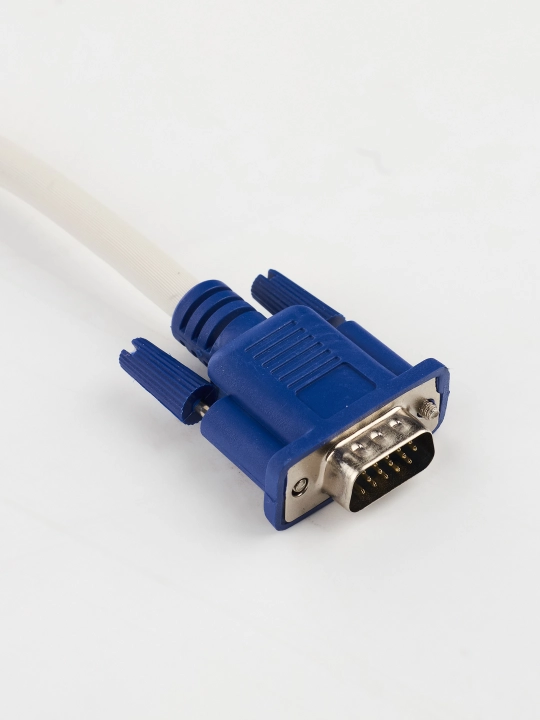 Кабель VGA для монитора компьютера, проектора, моноблока, ноутбука, 1.5 м