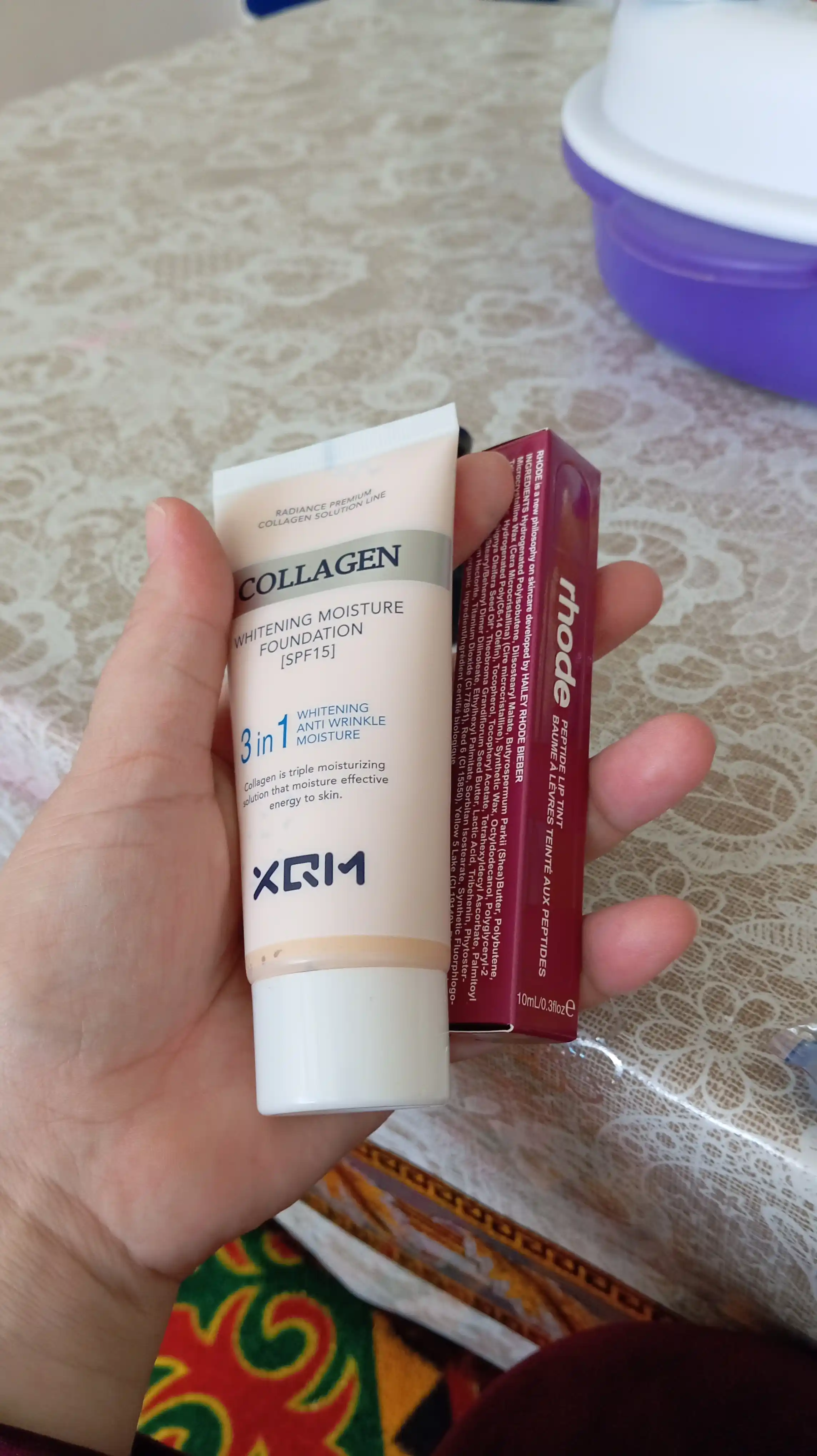 Rhode губная помада, тонированная, жидкая, тинт для губ Peptide Lip Tint