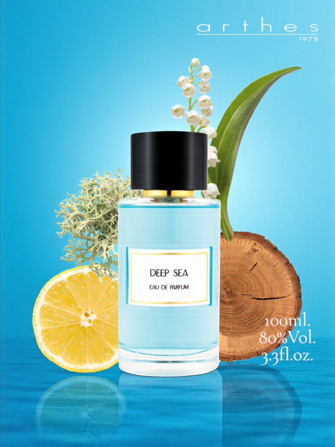 Мужские ARTHES DEEP SEA Eau de Parfum, 100 ml