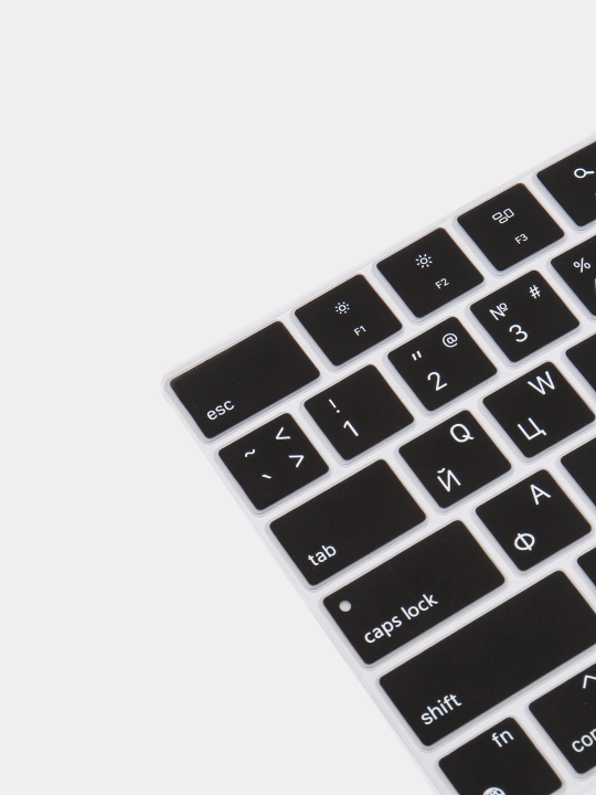 Накладка на клавиатуру для MacBook, Rus/Eng, русский