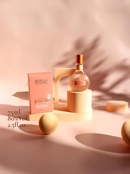 Ayollar uchun fransuz parfyumlangan suvi Dame Jeanne Velvet, 75 ml