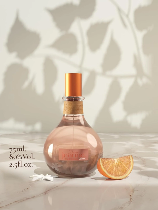 Ayollar uchun fransuz parfyumlangan suvi Dame Jeanne Velvet, 75 ml