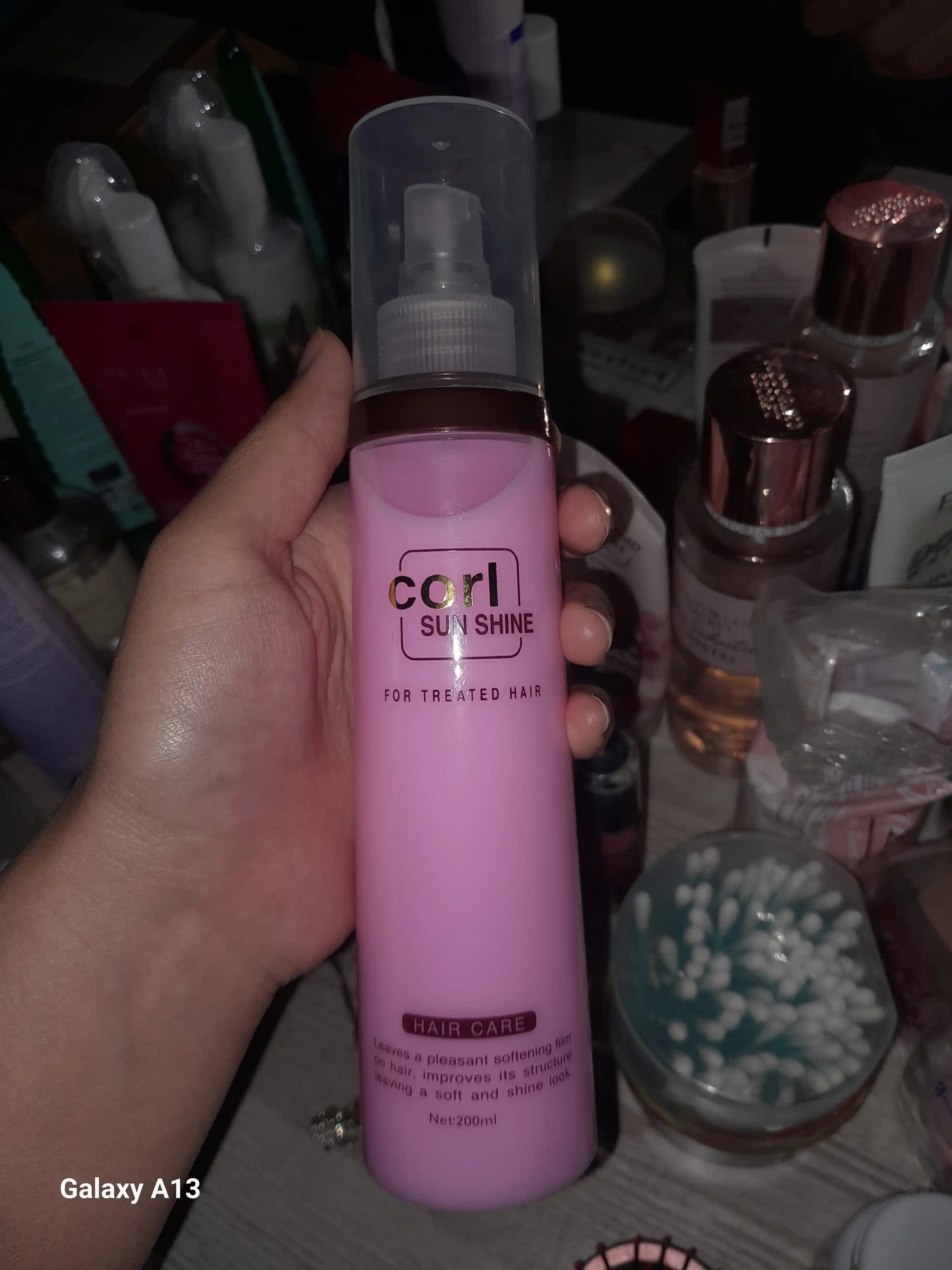 Namlantiruvchi sprey-mist Corl Sun Shine keratin va pantenol bilan 200 ml