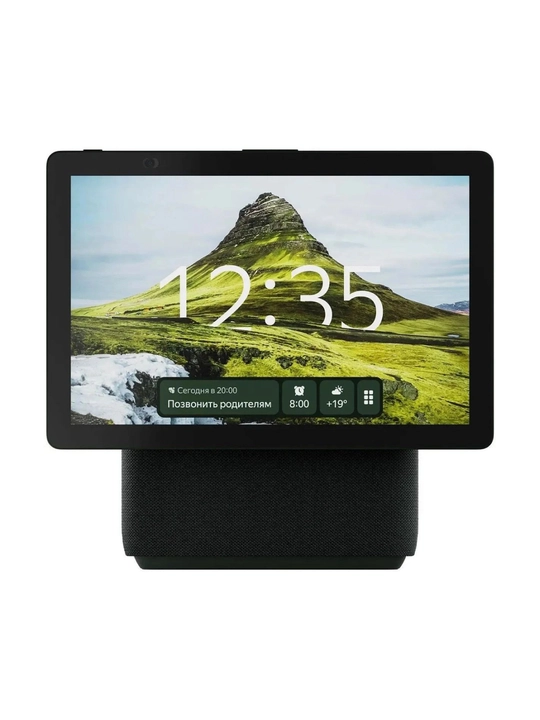 Yandex aqlli kolonka Duo Maks stantsiyasi Alise bilan Zigbee, 60Vt Bluetooth, Wi-Fi, RGB