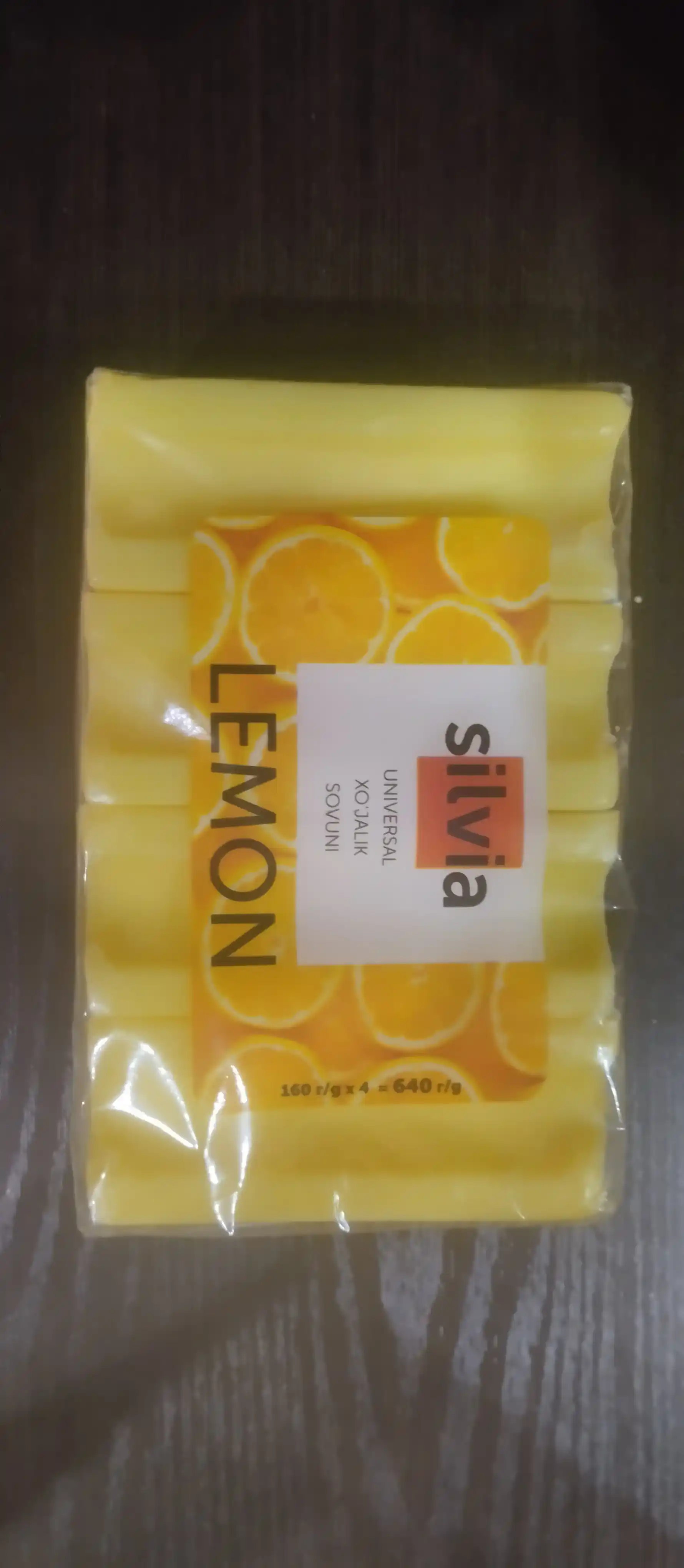 Silvia sovuni Limon ifori, 4 dona 160 g