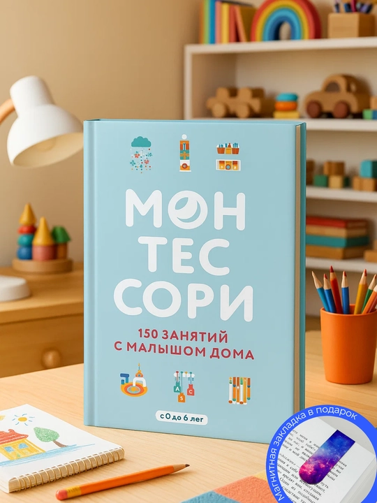Silvi DEskleb Montessori, 150 zanyatiy s malishom doma - 