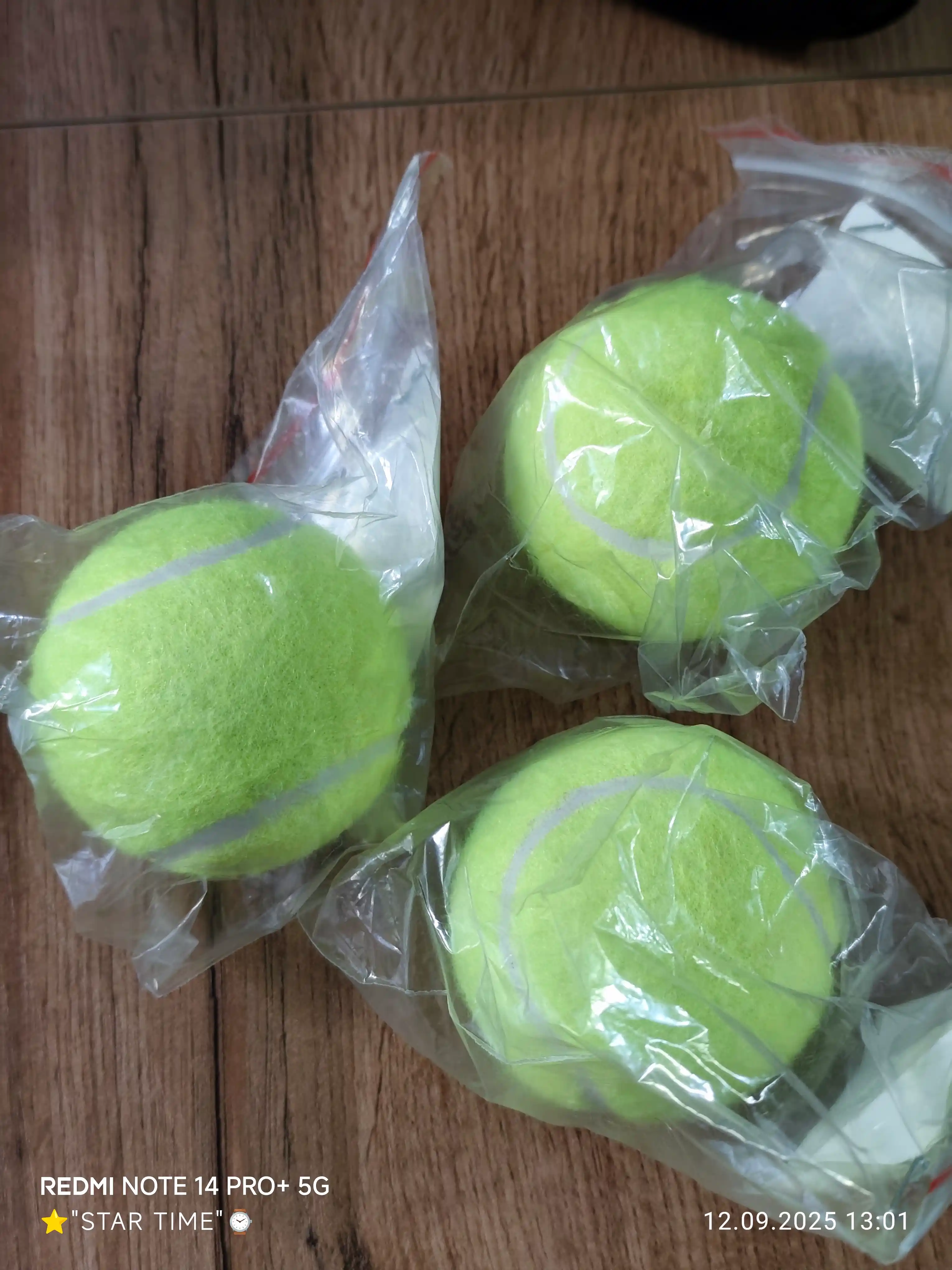 Universal tennis to‘pi 6.5 sm — sport, kir yuvish, massaj va hayvonlar uchun (to‘plam)