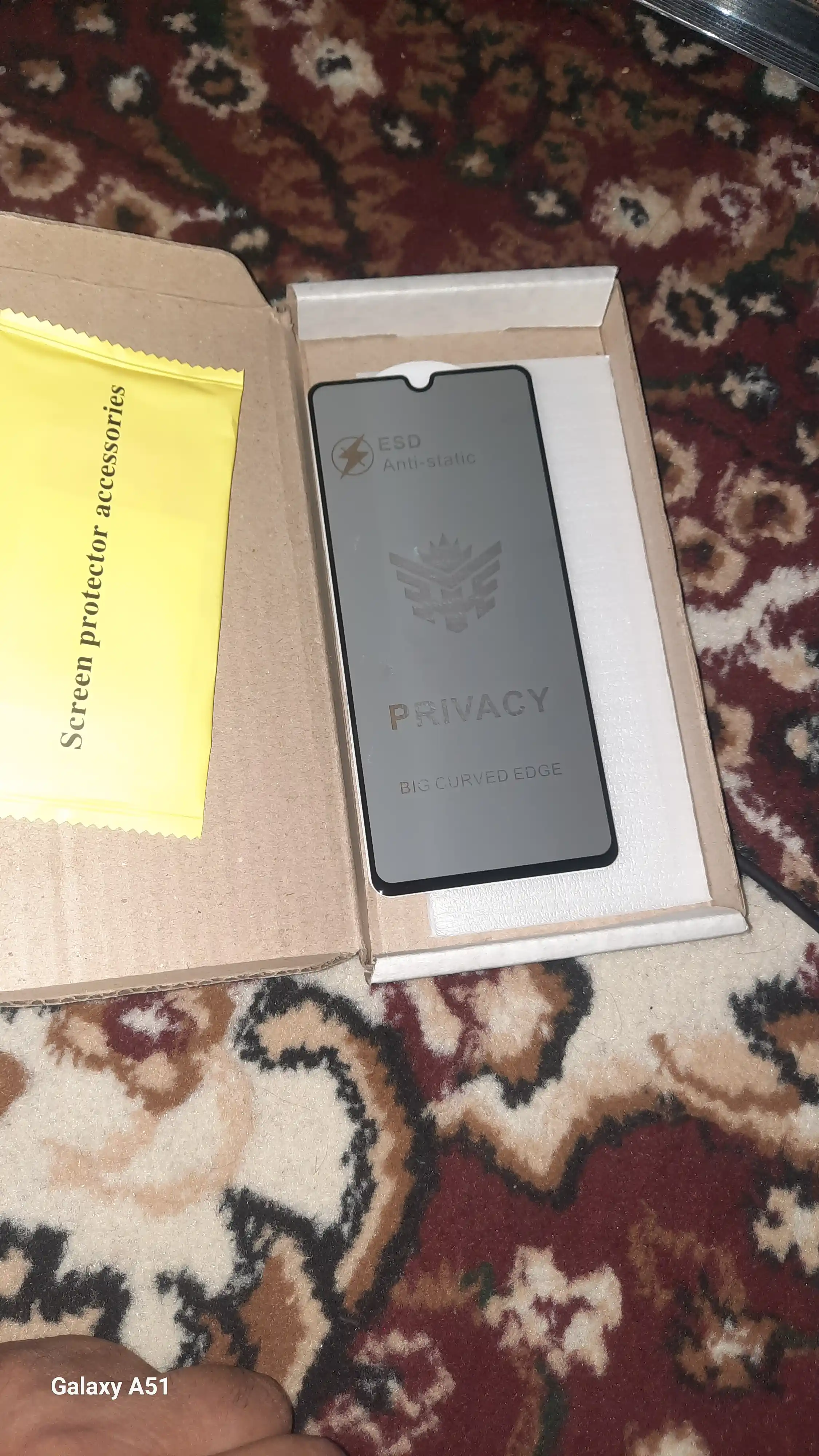 Samsung Galaxy A18, A17, A16, A57, A08, A56, A07, A54, A15, A14, A53 uchun himoya oynasi