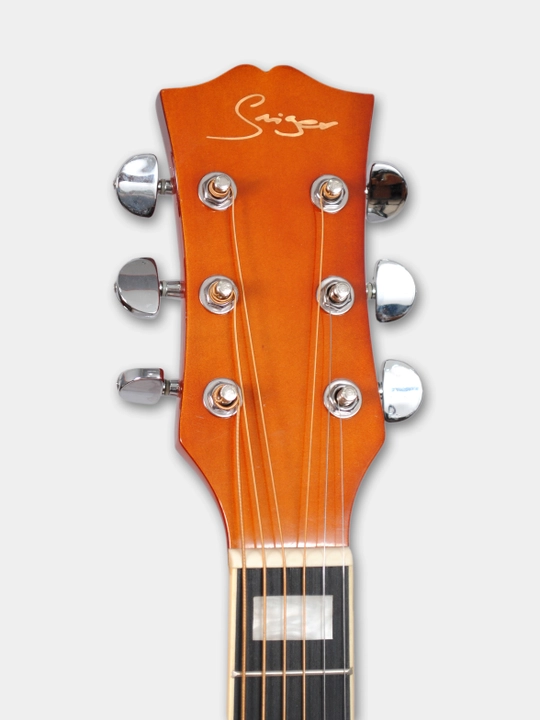 Гитара акустическая Smiger GA-H16, цвет Sunburst + чехол + 2 медиатора, размер 41