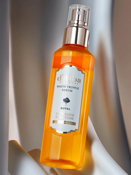 D’Alba White truffle serum zardobi spreyi, kollagen va oq tryufel bilan, 50 ml