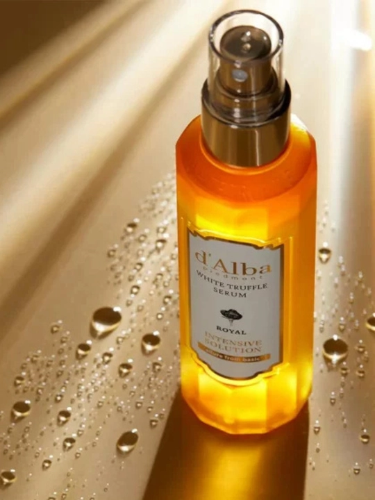 D’Alba White truffle serum zardobi spreyi, kollagen va oq tryufel bilan, 50 ml