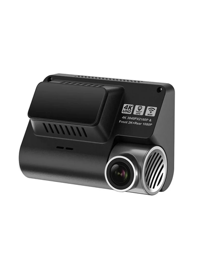 Videoregistrator DVR 4K Ultra HD, 2 kamera, tungi ko‘rish, parking nazorati, G-Sensor 3