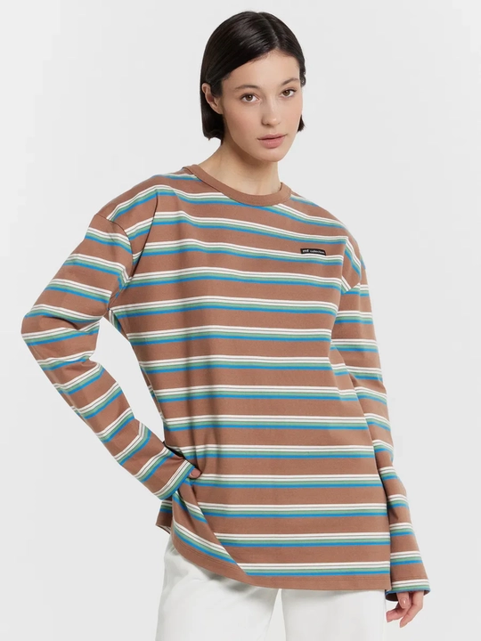 Longsliv oversize, chiziqli, uzaytirilgan - 