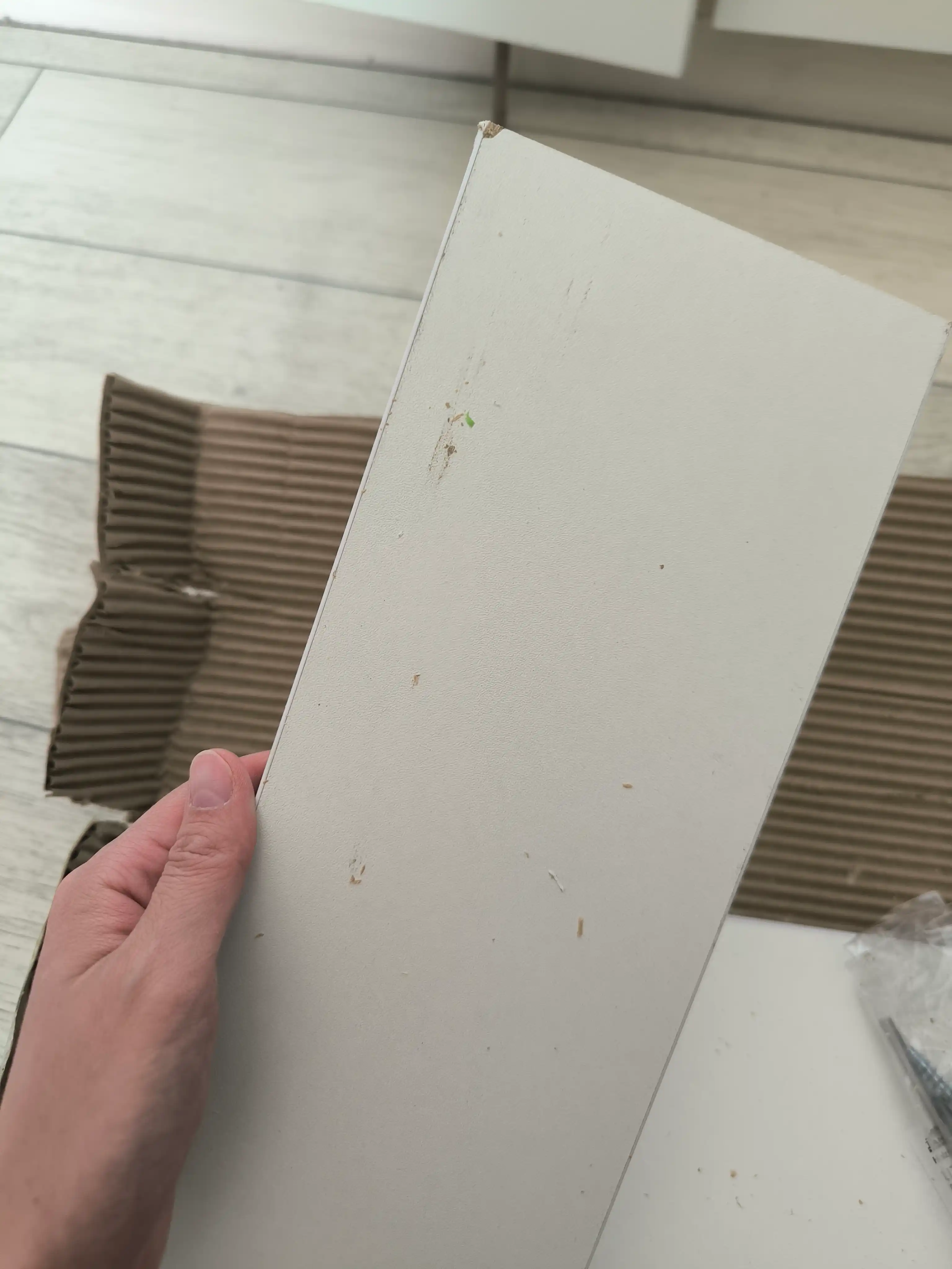 Stol usti tokcha – razdvijnoy, burchakli, 45x45x12.6 sm, LDSP, FARFAR_HOME
