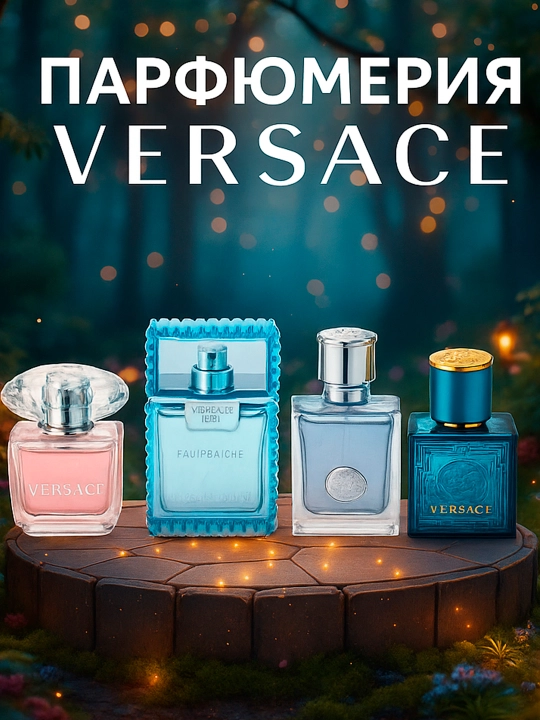 Parfyumeriya to'plami Versace 4 tasi 1 da uniseks - 