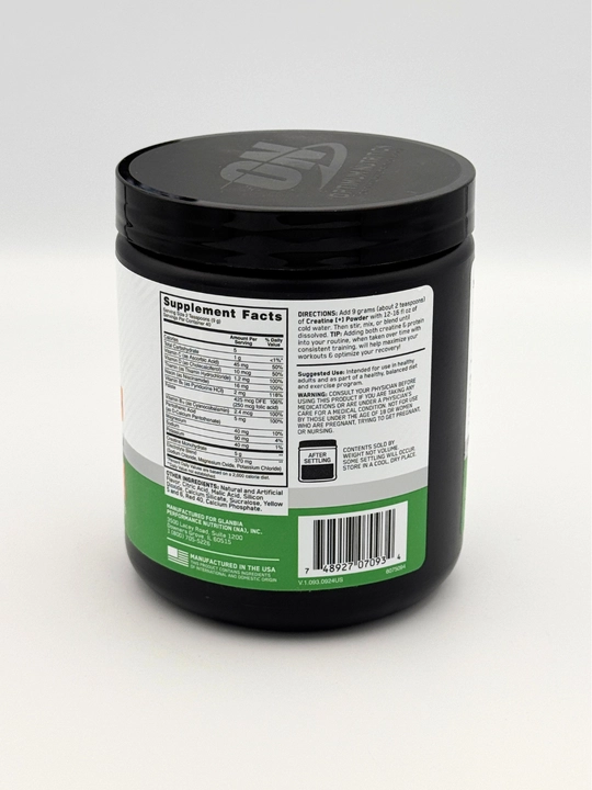 ON CREATINE+ plus, 3 tasi 1 da, 360 g, ta’mi bilan