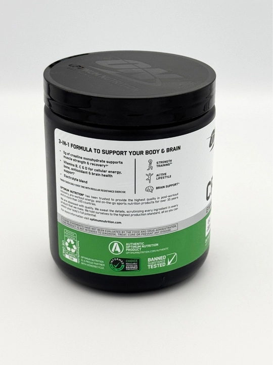 ON CREATINE+ plus, 3 tasi 1 da, 360 g, ta’mi bilan