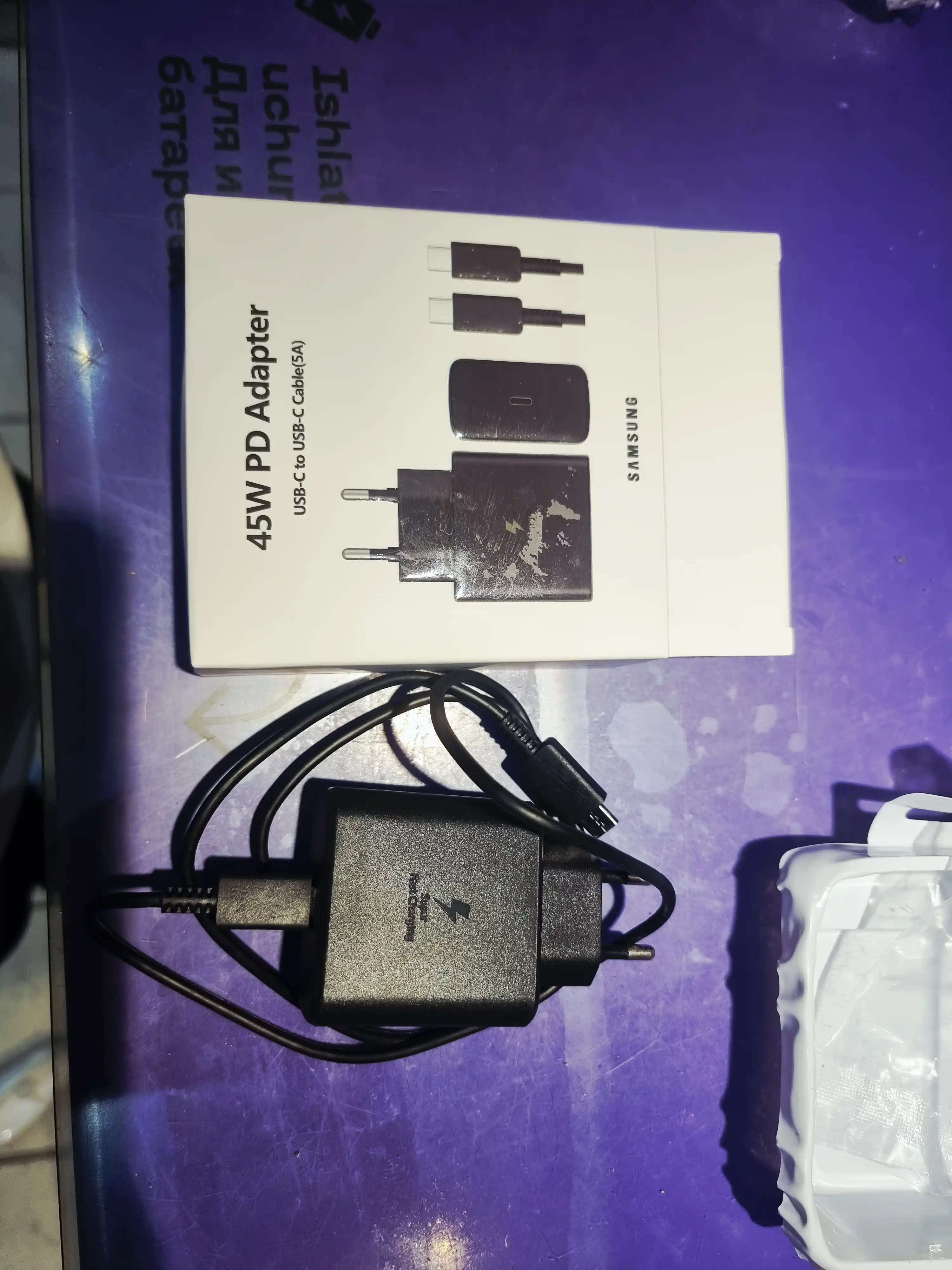 45W va 25W Quvvatlagichi, tezkor quvvatlagich, kabel bilan, Type-C 5A