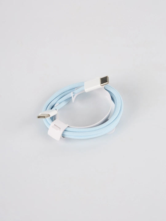 Apple iPhone 15 va Android uchun zaryadlash kabeli, o'ralgan,  Type-c kabeli, 60 W