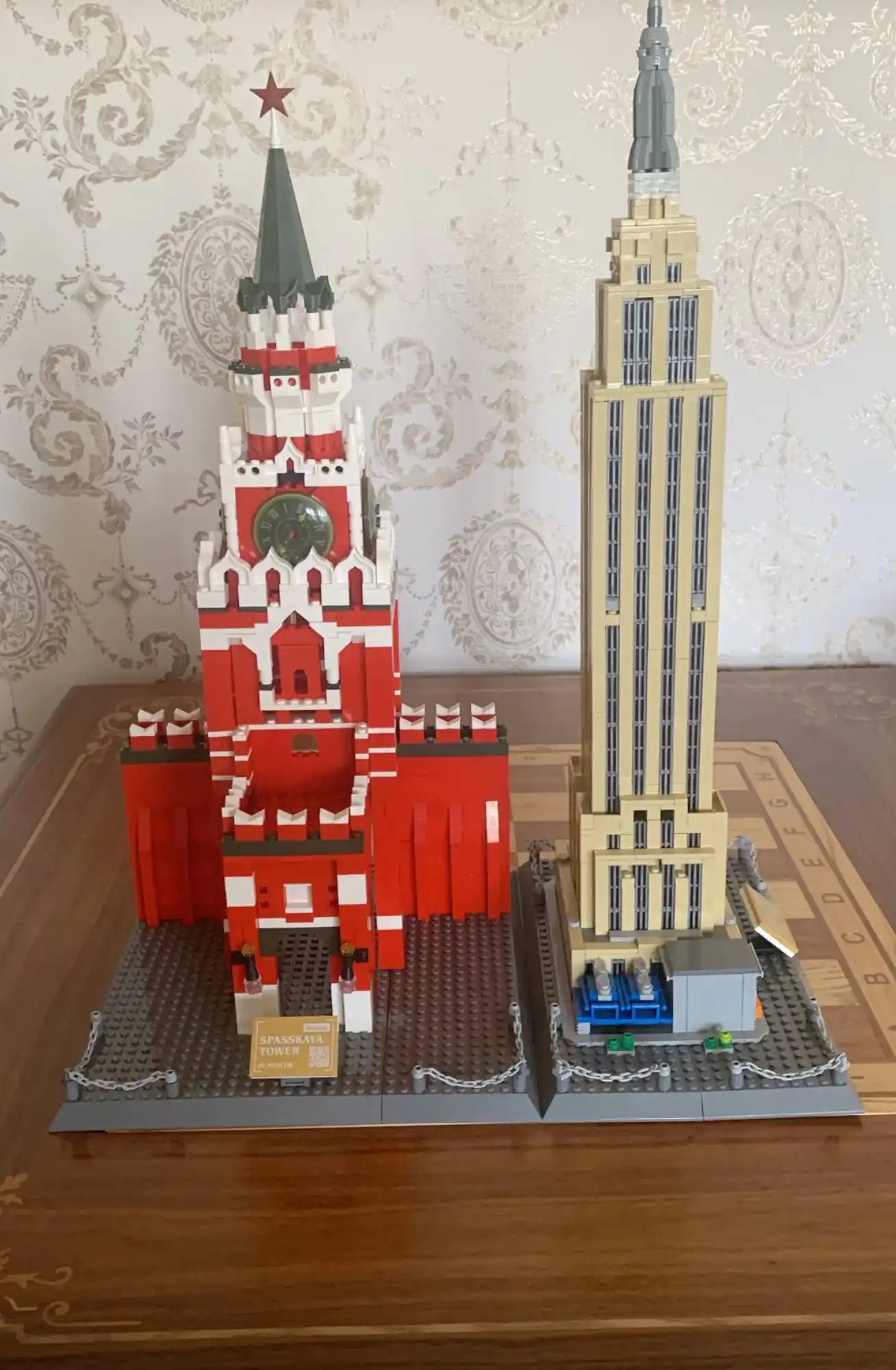Конструктор LEGO, со всемирно известными зданиями, для взрослых и детей