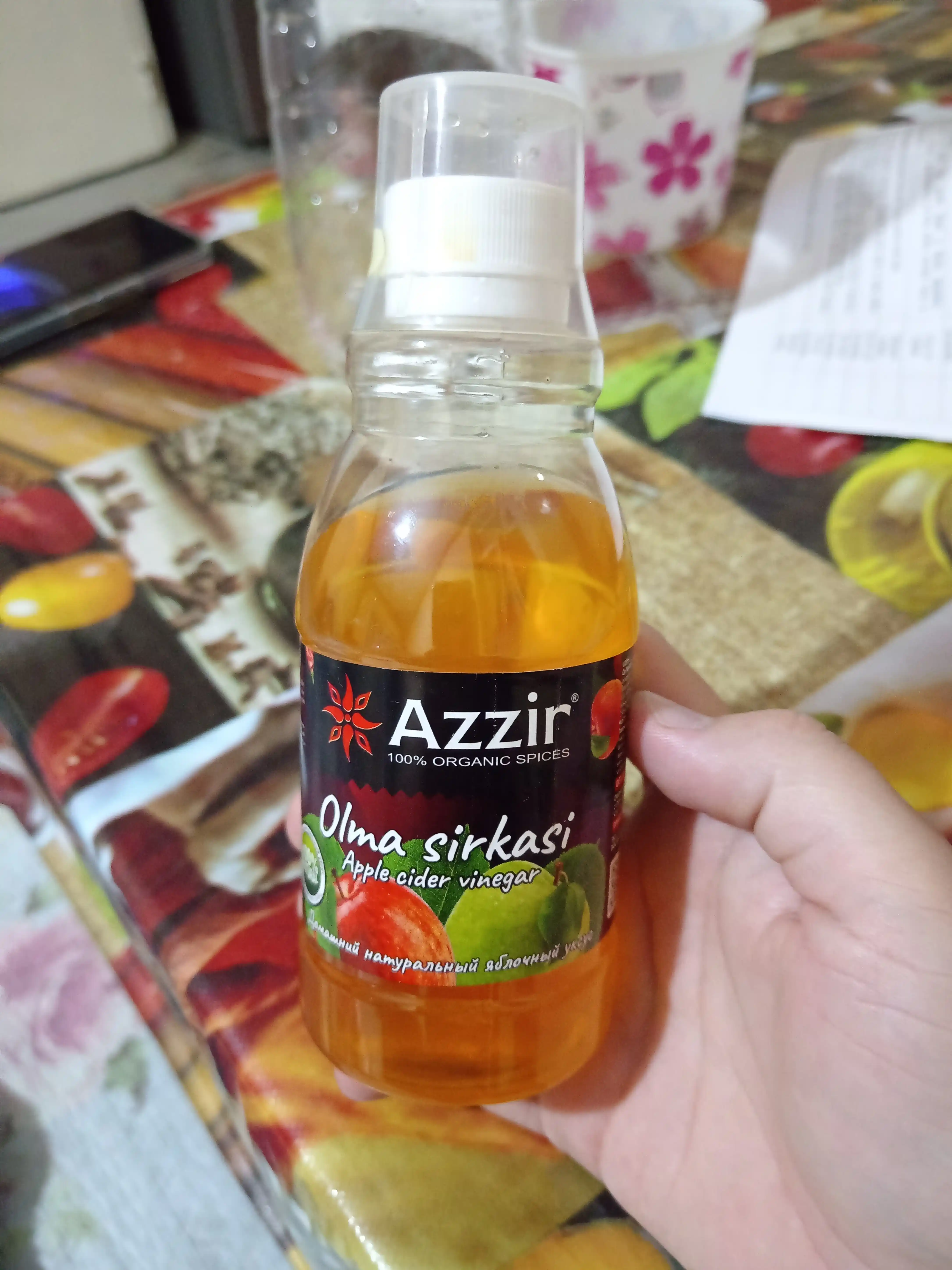 Tabiiy olma sirkasi "Azzir" dan, 5%, 250 ml