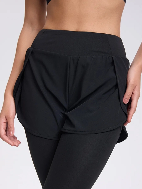Fitnes uchun shortili ayollar legginslari, sport losinlari, sport kiyimi, sport leginslari