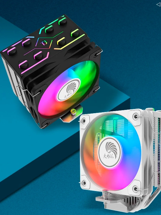 Kuler CPU universal sovutgichi ARGB 4 sovutgich quvuri protsessor sovutish sistemasi