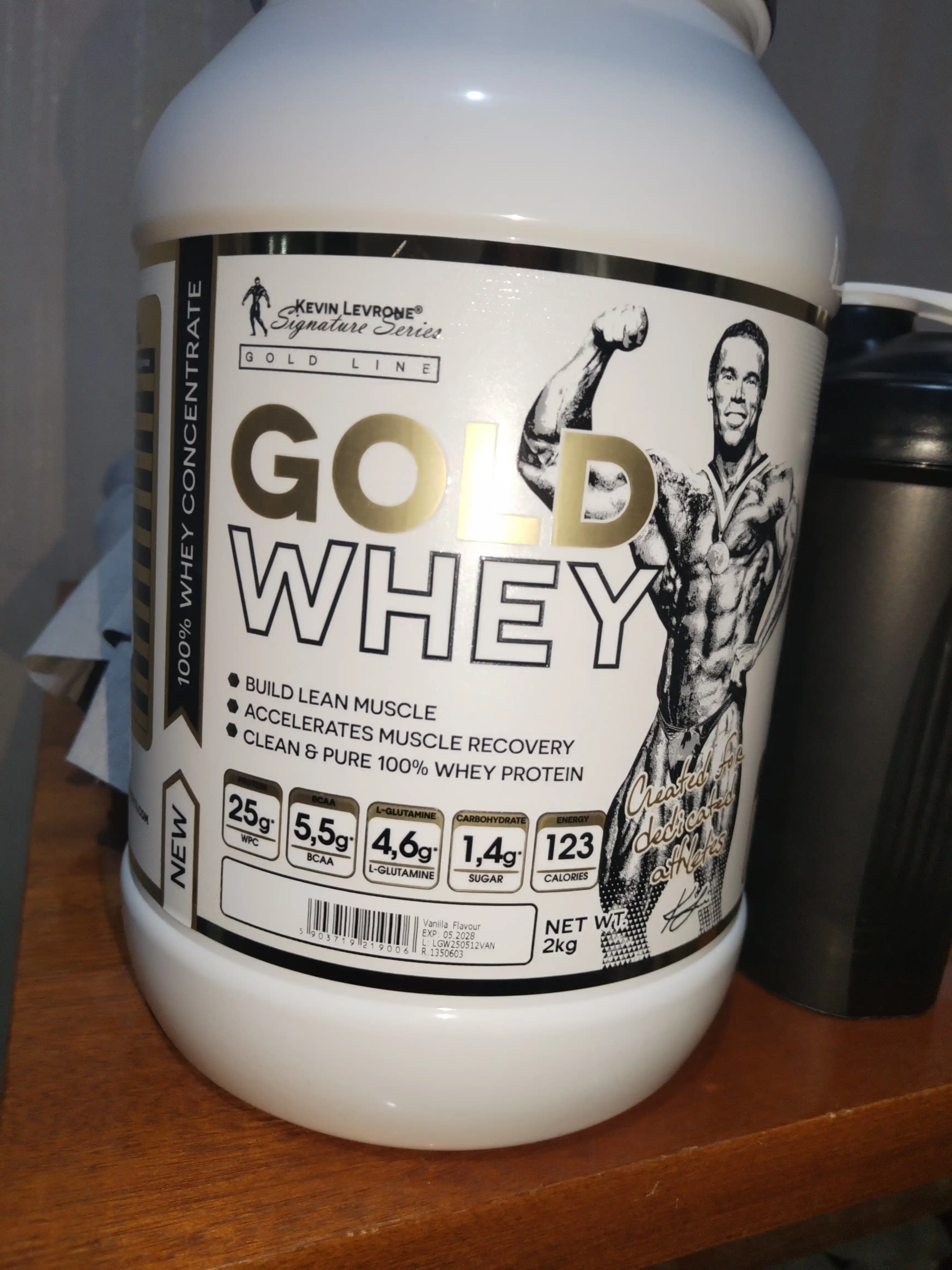Протеин Kevin Levrone Gold Whey, 66 порций, 2 кг