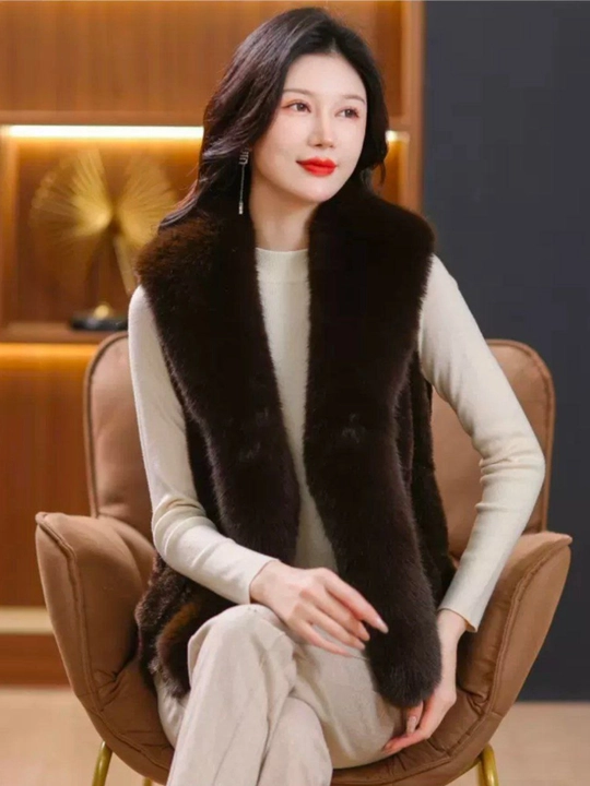 Yengsiz mo'ynali iliq jilet