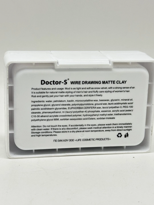 Воск для волос Doctor-S® Professional Matte Clay