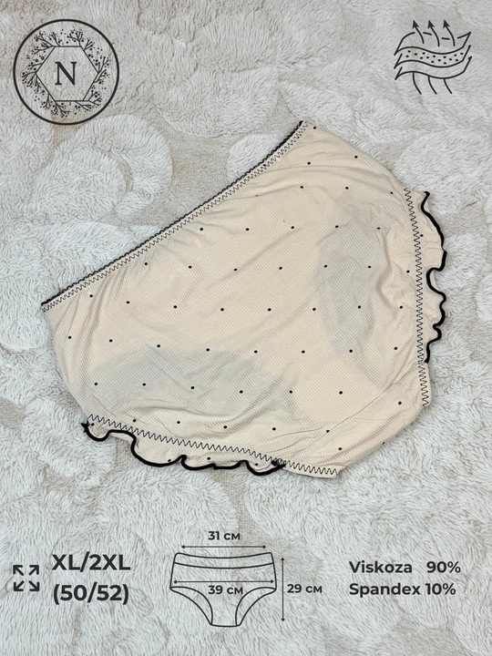 Ayollar uchun viskoza ichki kiyimlari (XL/2XL) #6087