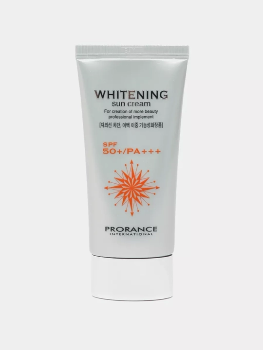 Quyoshdan himoyalovchi krem Prorance Whitening SPF 50+ PA+++, 70 ml