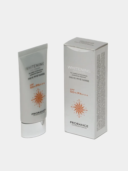 Quyoshdan himoyalovchi krem Prorance Whitening SPF 50+ PA+++, 70 ml
