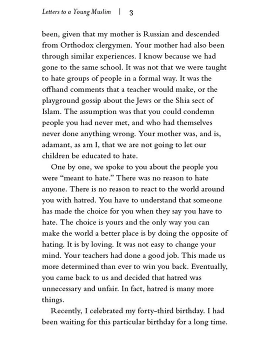Letters to a Young Muslim. Omar Ghobash 