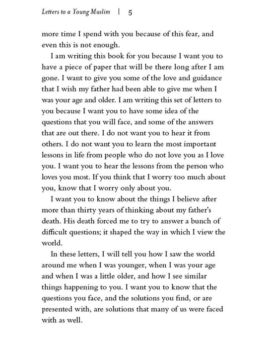 Letters to a Young Muslim. Omar Ghobash 